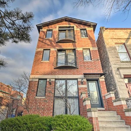 Chicago Condo With Balcony Walk To Cta Stations! Buitenkant foto