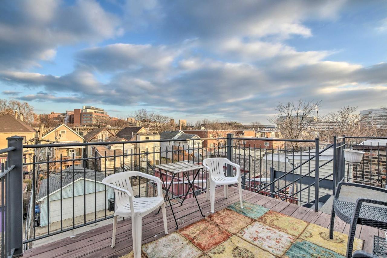 Chicago Condo With Balcony Walk To Cta Stations! Buitenkant foto