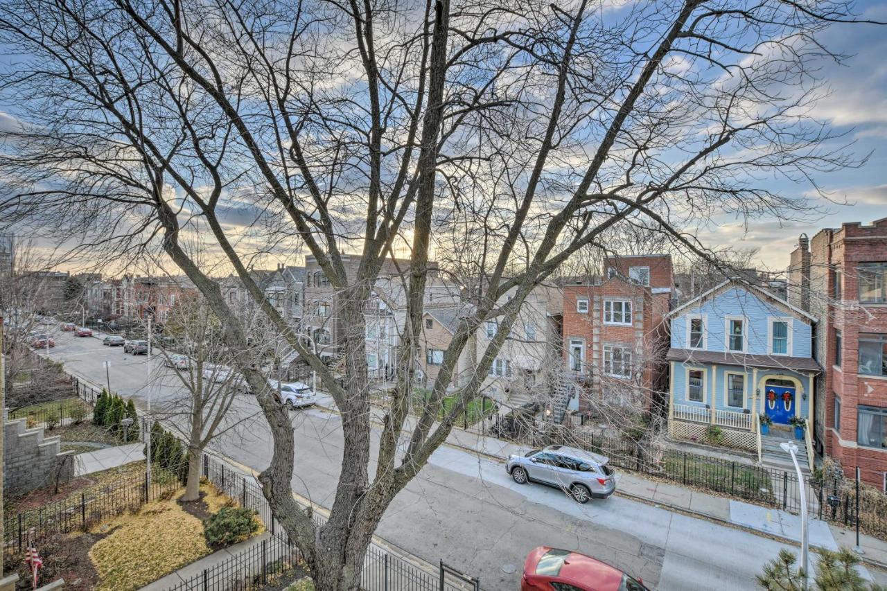 Chicago Condo With Balcony Walk To Cta Stations! Buitenkant foto